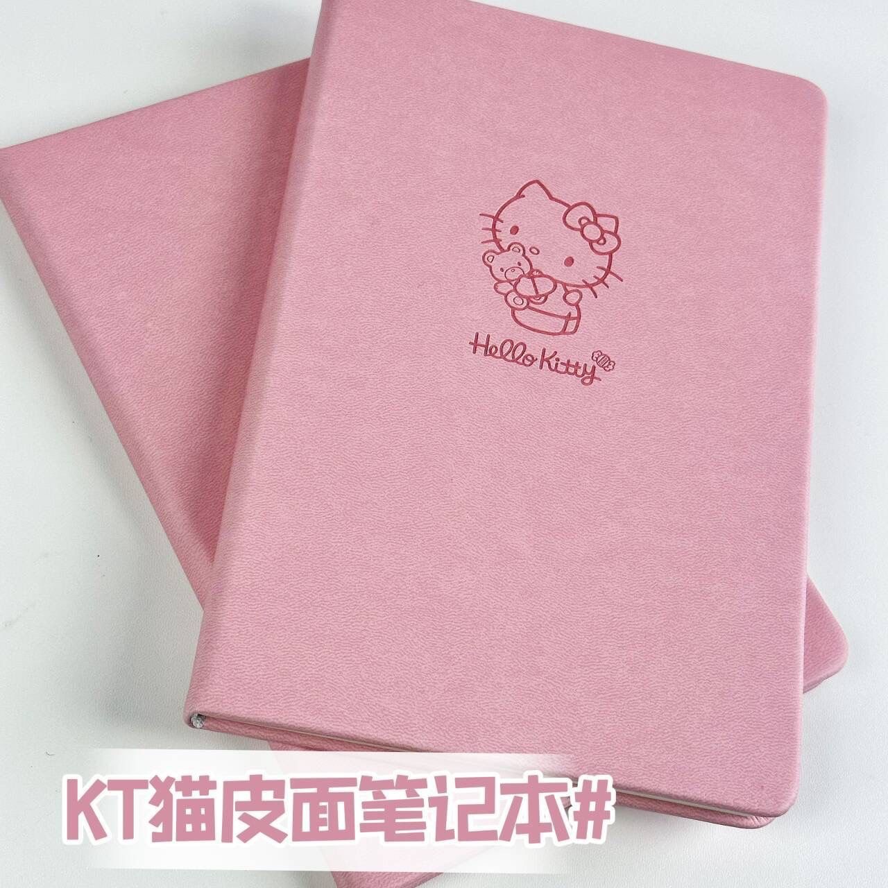Wholesale Ins Style Pink Cat Notebook Japanese Department High-value Girl's Heart Student Diary Notebook