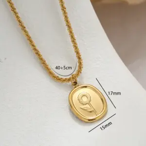 Cauliflower Necklace Sunflower