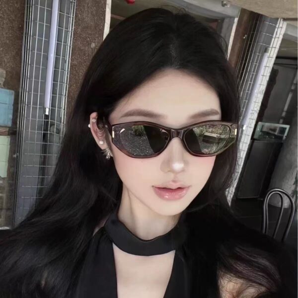 Wholesale Coco Glasses Leopard Cat's Eye Sunglasses Women's 2025 New High-end Sunglasses Anti-UV Moisture