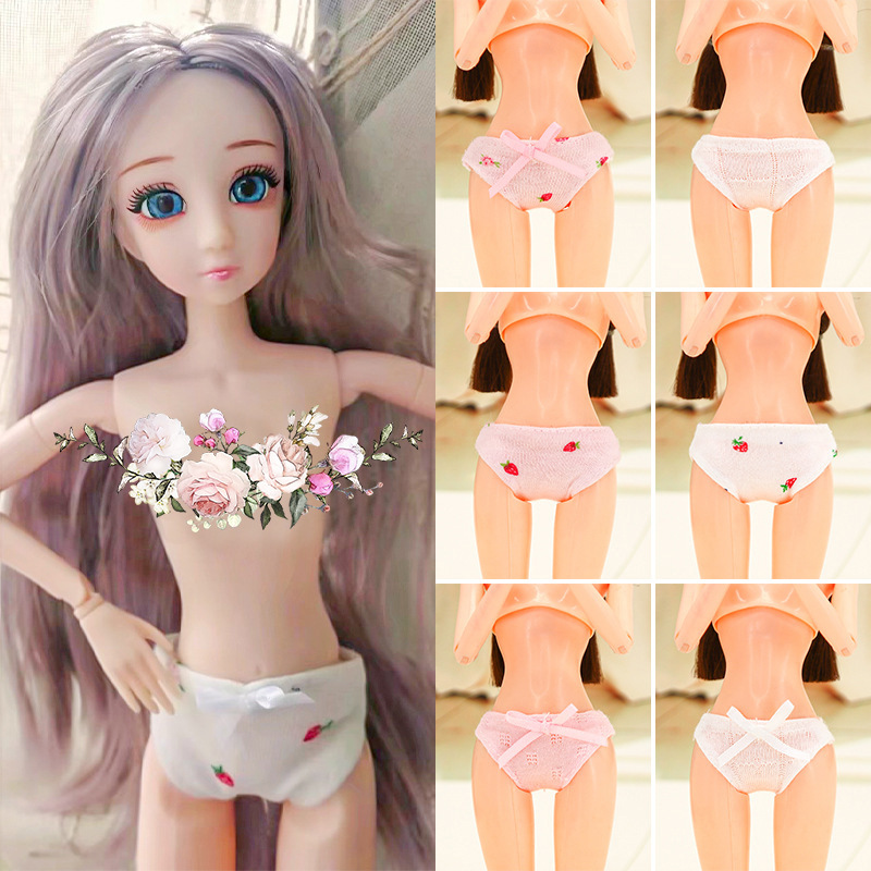 Wholesale Toy Girl Doll ess Base Underwear Socks 11.5 Inch 6 Minute Triangle Cotton Body-Fit