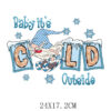 oly-ea16c56c772ef3c826828bf569bc09f2 Wholesale Blue Snowman Christmas UV DTF Ready to Press Transfers Wraps