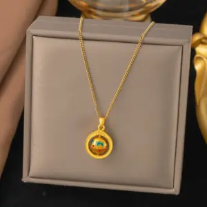 8006 Zachilam Necklace / Gold
