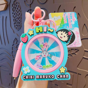 Chibi maruko-chan magnetic ball drawing board buckle-blue strawberry style