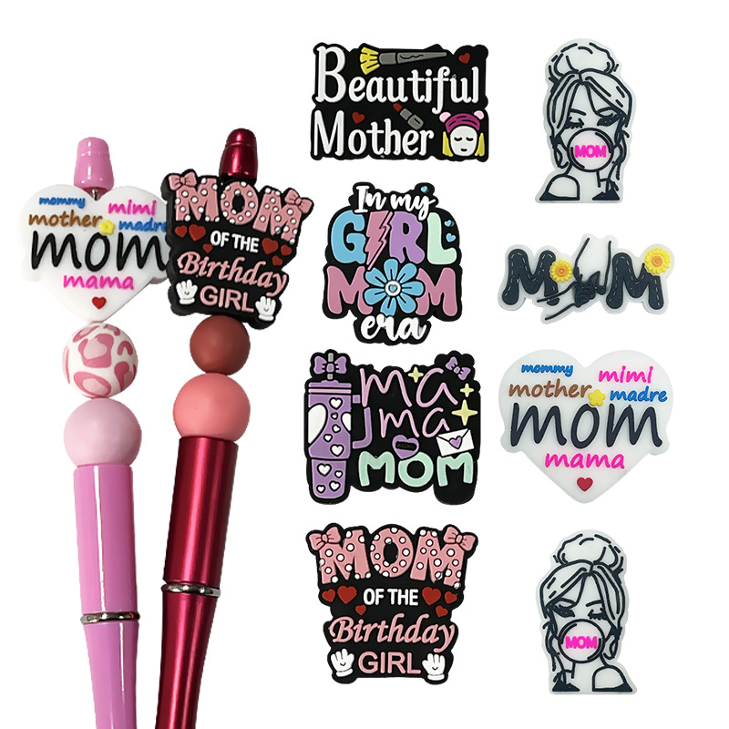 Wholesale Mother's Day Exy Letter MOM Focus Beads DIY Beading