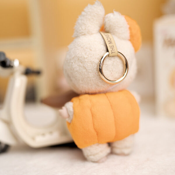 Wholesale Doll clothes keychain, Halloween hat, pumpkin costume doll