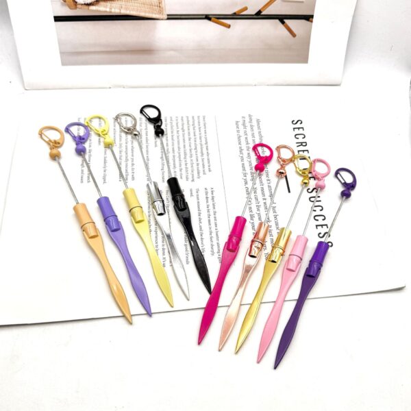 Wholesale New Letter Opener DIY Beaded Letter Opener Multifunctional Metal Paper Cutter Outdoor