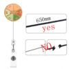 oly-ea3a5b06cf36e15250d24ff7528e3ec3 Wholesale Glitter acrylic patch turntable stethoscope retractable and easy to pull