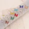 Copper 18K Gold Plated Fashion Gold Plated Inlaid Zircon Butterfly Zircon Bracelets
