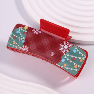Christmas bright red clip 4