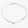 Wholesale Fashion Heart Stainless Steel Copper Plating 18K Gold Plated Necklace