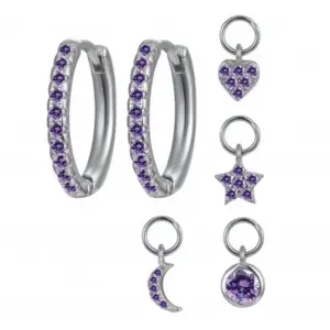 Purple / Silver