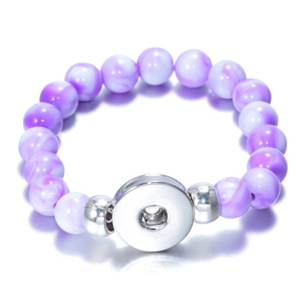 Wholesale ebay hot sale wish AliExpress manufacturers NOOSA Nusa button snap button DIY beaded bracelet