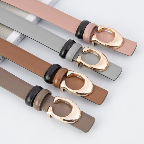 oly-eaa2fab2c4b62ef089cb67962f13c07f Wholesale Letter C buckle ladies' genuine leather belt