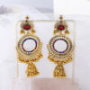 Wholesale Earrings Jewelry Wholesale Retro Big Round Bell Ear Hook Earrings Distinctive Nostalgic Indian Earrings Cross Xiaoqing Ladies