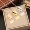 Wholesale PVD Coated 18K Gold Real Gold Plated Solid Color Stainless Steel Simple Style Waterproof Non Tarnish 304 Stainless Steel Pendant Necklace