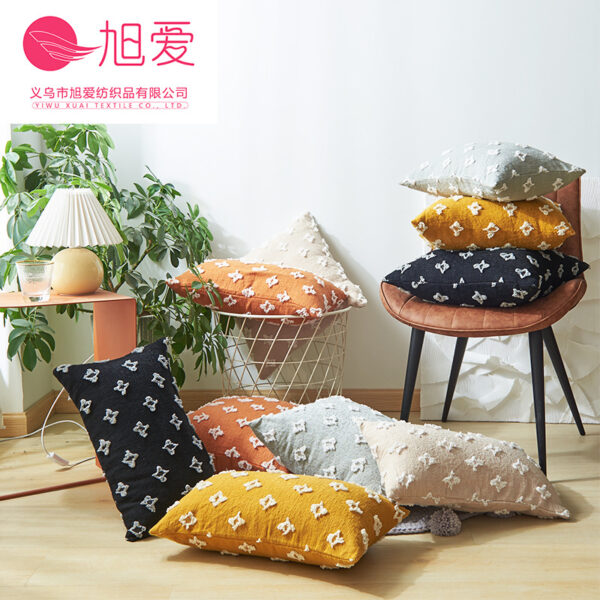 oly-eabf645eed0bb4f8da2b38e3cfff3ff3 Wholesale tufted star pillow pillow Pillow sofa cushion cover does not contain core