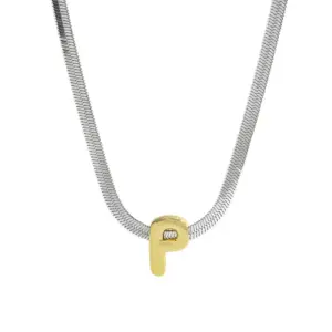 16-Length 40+5cm-Letter P