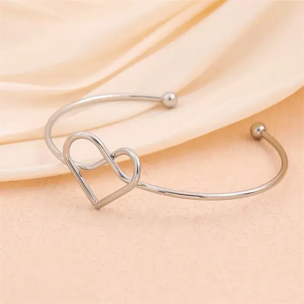 Wholesale 201 Stainless Steel Solid Color Vacuum Plating 18K Gold Plated 18K Gold Simple Style Box Chain Gold Silver Bracelets
