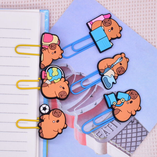 Wholesale Random 100pcs Cartoon Student Paper Clip Bookmark OLY Exclusive