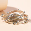 Wholesale Sweet Cool Rivet Leather Bracelet