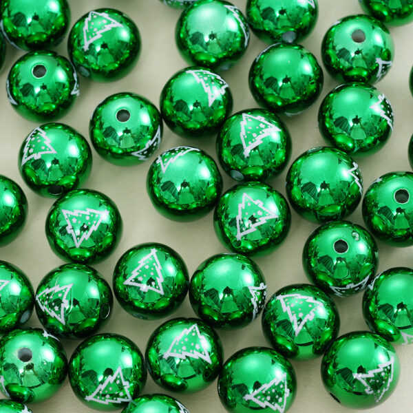 Wholesale Christmas Tree Beads Acrylic Beads