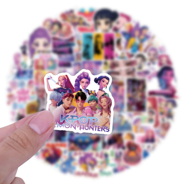 Wholesale 55-110pcs/pack Anime Stickers for Luggage and Computers, Waterproof Stickers, OLY Exclusive