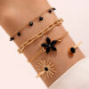 Wholesale Luxury Jewelry Colorfulful Four-Layer Bracelet