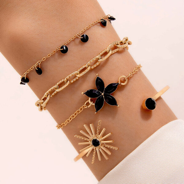 Wholesale Luxury Jewelry Colorfulful Four-Layer Bracelet
