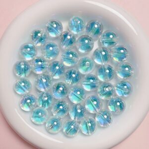 09-light blue / The size is about 16mm, and the aperture is about 2.5mm