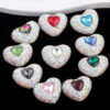 oly-eb0049a120b6f6ee0e847f8a48561507 Wholesale Love Western Region White Series Soft Clay ill Ball Wearable Pen Straight Hole Beads DIY Mobile Phone Chain Key Chain Bag Chain Aessories