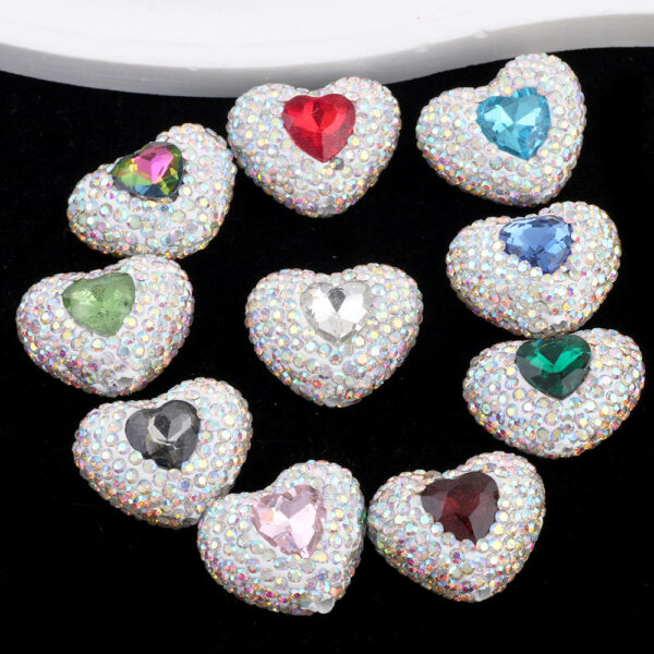 oly-eb0049a120b6f6ee0e847f8a48561507 Wholesale Love Western Region White Series Soft Clay ill Ball Wearable Pen Straight Hole Beads DIY Mobile Phone Chain Key Chain Bag Chain Aessories