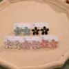 Wholesale 1 Pair/Package Casual Elegant Sweet Flower Enamel 304 Stainless Steel Ear Studs