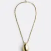 Wholesale Jewelry Elegant Simple Style Water Droplets 304 Stainless Steel Plating Stainless Steel Necklaces