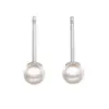 Wholesale 1 Pair Fashion Geometric Plating 304 Stainless Steel Artificial Pearls Stainless Steel Earrings
