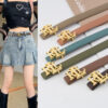 oly-eb31fb52a21414efb3768b5865a71003 Wholesale Letter genuine leather women's belt cowhide belt