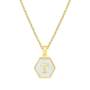 White Shell T (Including Chain)