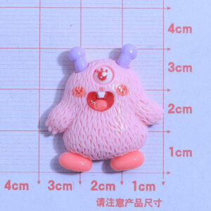 Cartoon monster-pink