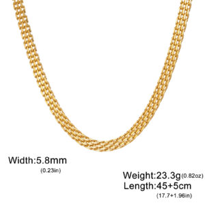 Gold 5.8mm