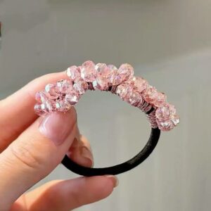 Pink-hair band