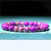 Fashion Solid Color Natural Stone Beaded Bracelets