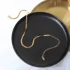 oly-eb78ed04bec784d4dc637a2056770a8a Wholesale PVD Coated Real Gold Plated 18K Gold 304 Stainless Steel Fashion Waterproof Non Tarnish 304 Stainless Steel Necklace