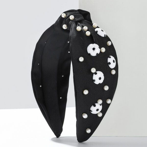 oly-eb7915cd3dde72180415ae8ac6d43612 Wholesale New Football Series Headband Rugby Decoration Headband Donut Cranial Top Sports Style Hair Accessories