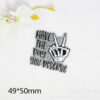 Wholesale New loose powder cartoon organ medical White tooth bag jewelry acrylic pin cute DIY patch accessories
