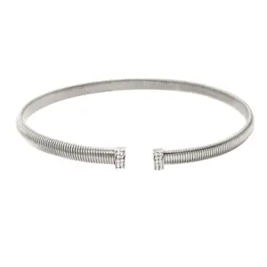 Ck701 Open Belt Diamond Color Collar 8mm