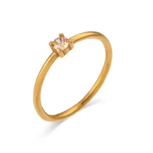 Gold / No. 8 / November Golden Zircon
