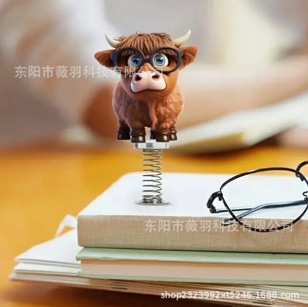 oly-eb967889c3d35b2614ed9443ff34c3a3 Wholesale 2D flat acrylic cute Niuniu car decoration ornaments