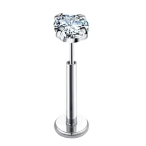 White Zircon-Steel / 1.0*6*2mm (single)