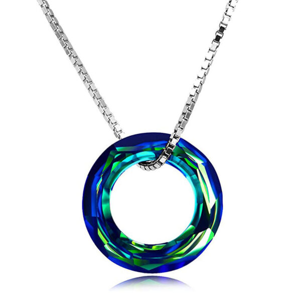 oly-ebad7da5c7fe7d01e9e9f8c877de0393 Wholesale Crystal Round Magic Clavicle Necklace