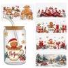 oly-ebaf54110cdf187359b579ee9e41f975 Wholesale Santa Claus Christmas Collection 16oz Cup UV DTF Wraps