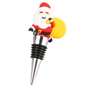 1-Christmas wine stopper